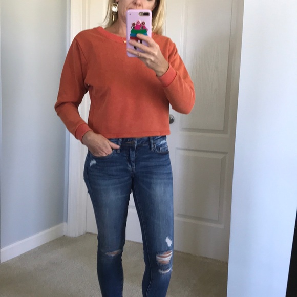 Lace Up Back Top - Picture 2 of 8